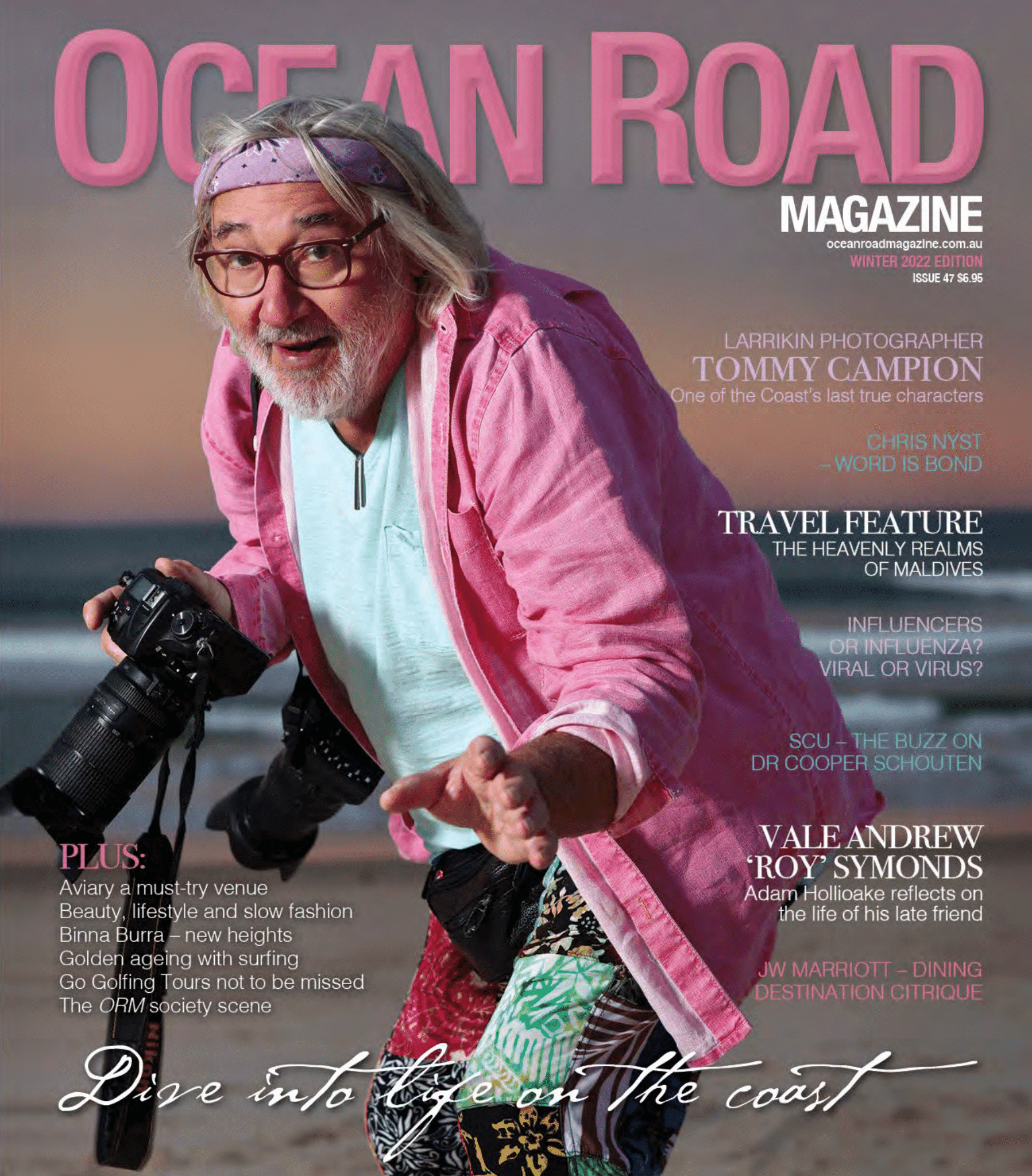 latest ocean road magazine cover