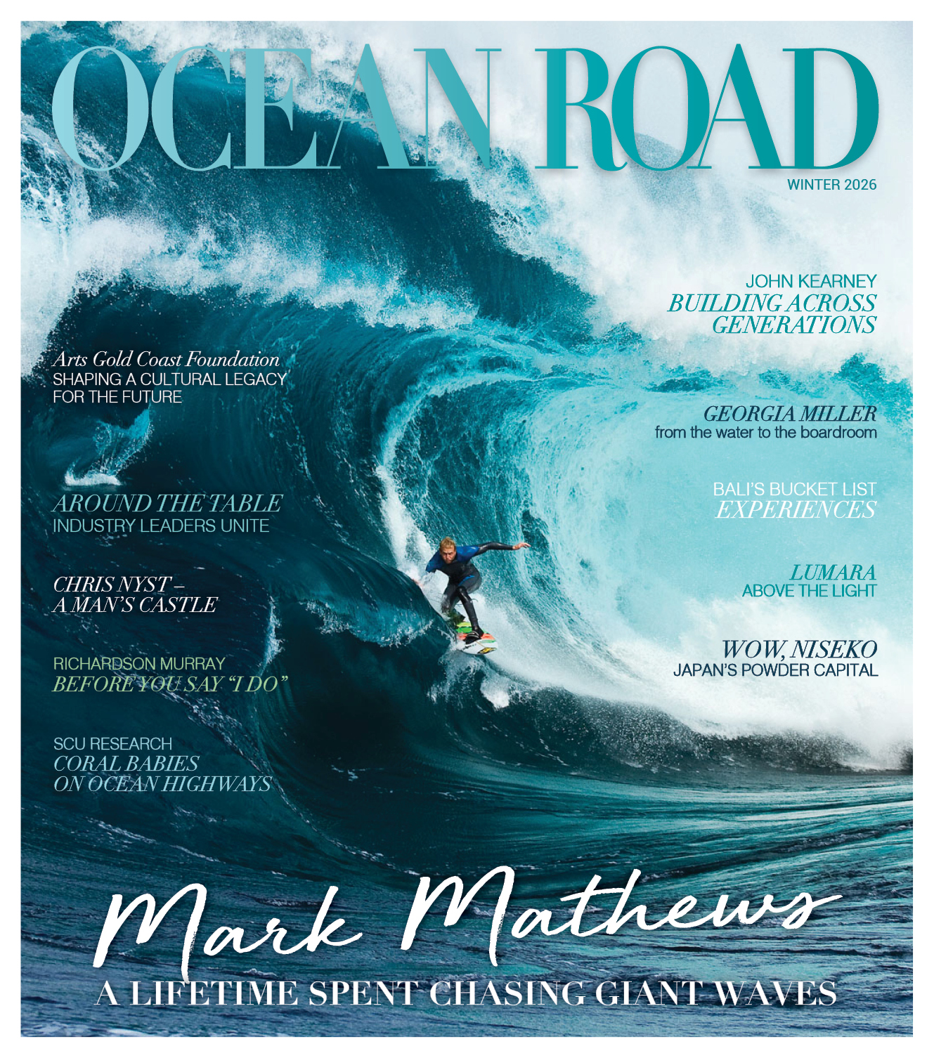 latest ocean road magazine cover